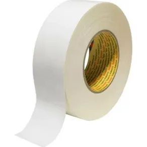 Tejp Textil Plastbelagd Vit, 25mm x 50m