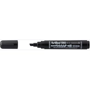 Permanent marker Artline Drysafe 190 Eco-Green, 2-5 mm, schuine
