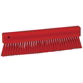 Pulverbørste Vikan blød, rød 31 x 300 mm