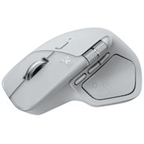 LOGITECH MX Master 4 Performance Wireless Mouse, Pale Grey