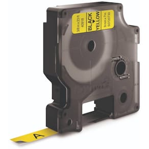 Schriftband DYMO D1, 9 mm x 7 m, gelb/schwarz