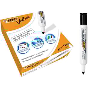 Whiteboardmarker Bic Velleda 1711, zwart