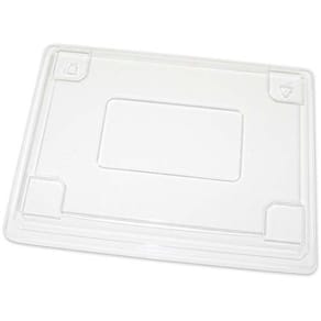 Låg til sushi-bakke RPET, transparent, 215x147x28 mm, 300 stk