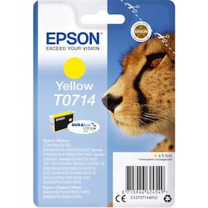 Bläckpatron EPSON C13T07144012 gul