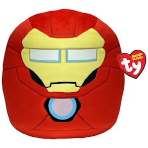 Plüschfigur TY Squishy Beanies Iron Man, 20 cm