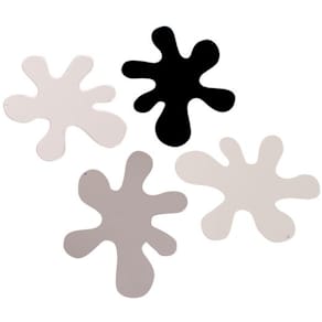 Transparenta färgfilter blommor 10/fp
