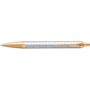 Balpen Parker IM Premium, medium, in giftbox, Pearl (wit/goud)