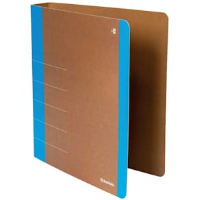 Ringmappe DONAU Life-Serie, A4, 2R, 30 mm, neonblau