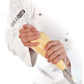 Sprøjteposer 75 µm, 26,5x55 cm, LDPE, fødevaregodk., rulle/100