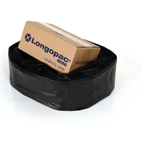 Säckkassett LONGOPAC Mini Standard 60m svart