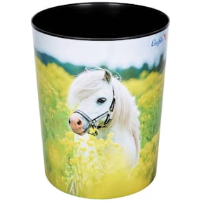 Papierkorb Läufer Motivposter, 13 l, Pferd im Rapsfeld