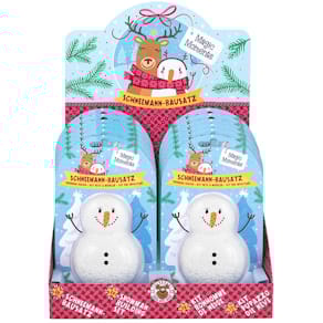 Schneemann-Bausatz TRENDHAUS Magic Moments, 7-teilig, Miniatur