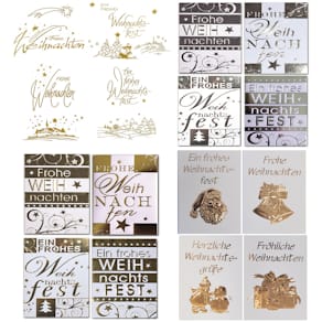 Weihnachtsanhänger Apollo, 3 Stück