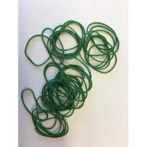 Gummiband Grön nr 12 40x1,5mm (500g)