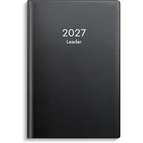 Burde Kalender Leader 2027 plast svart