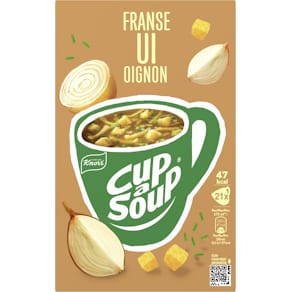 Instantsoep Knorr Cup-a-Soup, ui, pak van 21 zakjes