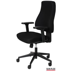 Kontorsstol SUN-FLEX MB svart