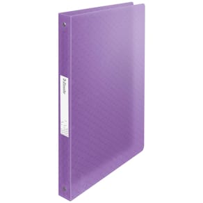Ringmap Esselte Colour'Breeze, 4 ringen, PP, ft A4, soepele kaft,