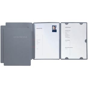 Bewerbungsmappe PAGNA Select, A4, grau