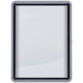 Schaukasten Nobo Premium Plus, mit Klapptür, 9 x DIN A4, weiß