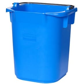 Eimer Rubbermaid Commercial, 5 l, blau, 220x205x215 mm