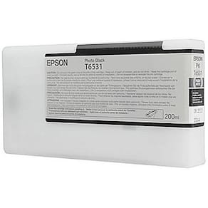 Bläckpatron EPSON C13T653100 fotosvart