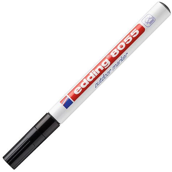 Merkepenn EDDING 8055 utendørs sort (1)