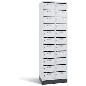 Fächerschrank CP Serie 8170 S10007, hellgrau