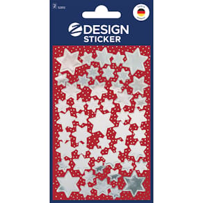 Weihnachts-Schmucketiketten Avery Zweckform Season, Sterne