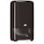 Toiletpapirdispenser Tork T6 Mid-Size, sort, 184×140×344 mm