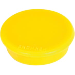 Kraftmagnete FRANKEN, 10 Stück, gelb