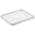 Låg Færch K5227-4 til 2227-serien, PET 232x183x16 mm, 372 stk