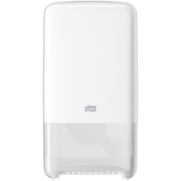 Dispenser TORK Twin toalettpapir T6 hvit