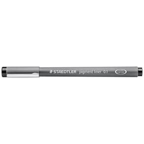Fiberpenn STAEDTLER 0,1mm sort
