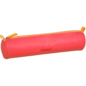 Rhodiarama round pencil case coral