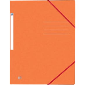 Elastomap Oxford Top File+, voor ft A4, oranje