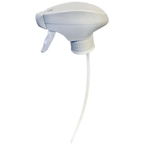 Sprayflaske Novadan med triggerhoved, hvid