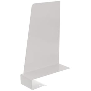 Klämbokstöd Vit, klämma höger, 19cm