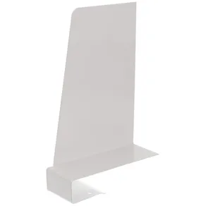 Klämbokstöd Vit, klämma höger, 19cm