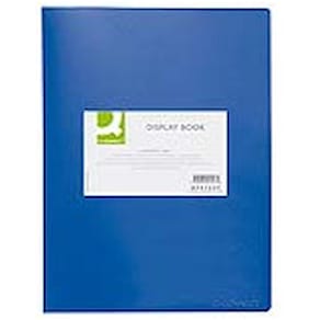 Sichtbuch Q-CONNECT, A4, blau