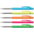 Balpen Bic M10 Clic Colors, doos van 50 stuks
