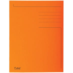 Dossiermap Exacompta Foldyne, ft 24 x 35 cm (folio), oranje, doos