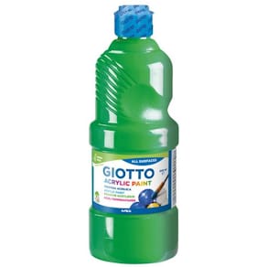 Akrylfärg Giotto 500 ml grön