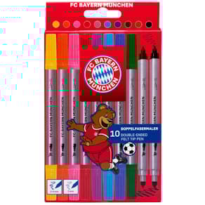 Doppelfasermaler FC BAYERN, 10er-Set