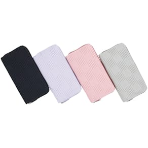 Geldbörse HJP, mit Reißverschluss, Strick, sortiert