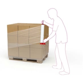 Håndstrækfilm Master'in 20 µm, 450x300 m, 150% stræk, 6 ruller