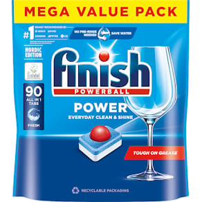 Maskindisk FINISH Power AiO 90/fp