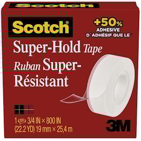 Tape, Scotch, 12mmx33.00m, Klar pakke a 12 ruller