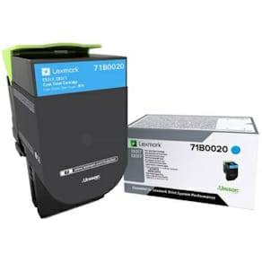 Lasertoner Lexmark Return, cyan