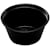 Dressingbæger sort PP 2 oz/60 ml (Ø62 x H46 mm), 250 stk